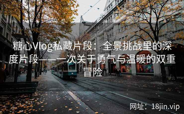 糖心Vlog私藏片段：全景挑战里的深度片段——一次关于勇气与温暖的双重冒险