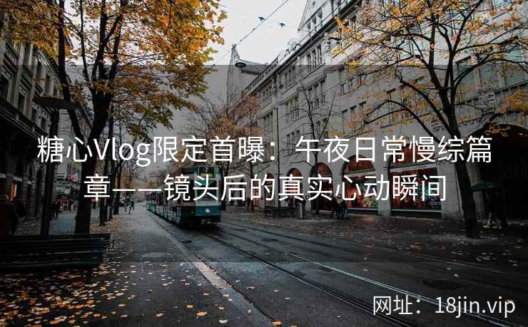 糖心Vlog限定首曝：午夜日常慢综篇章——镜头后的真实心动瞬间