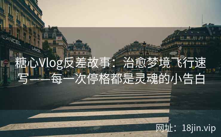 糖心Vlog反差故事：治愈梦境飞行速写——每一次停格都是灵魂的小告白